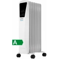Radiador de bajo consumo Eco Bastilipo R-EcoFluid2-7, 1.000 W, 7 elementos, WiFi, 3 potencias, blanco
