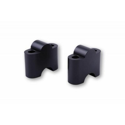 LSL Bar Mounts Ø22,2mm +35mm Black 121RE35SW