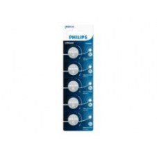 Pilas de Botón Philips Litio 3V Pack 5 (CR2025P5/01B)