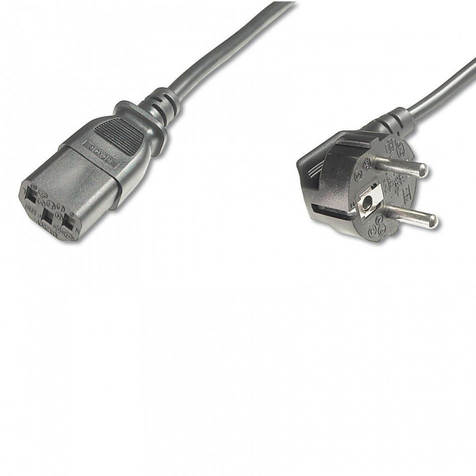 Ewent Cable alimentación 1,8m (IEC320 to C13)