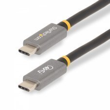 StarTech.com Cable de 1m USB4 - Cable USB-C Certificado por USB-IF - Cable USB Tipo C - 40Gbps - Power Delivery PD de 100W - 8K 60Hz - Compatible con