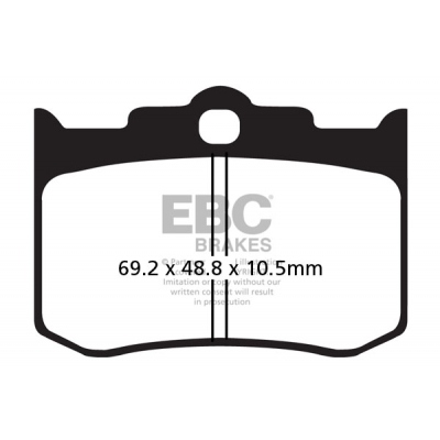 Pastilla de freno EBC FA216/2HH