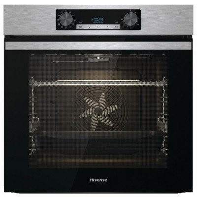 Horno Hisense BI62216AX, Inox, 77 L, Hidrolítico, A