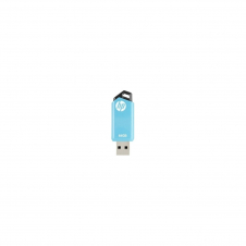 MEMORIA HP V150W USB 2.0 64GB COMPATIBLE WINDOWS MAC NEGRO AZUL HPFD150W-64