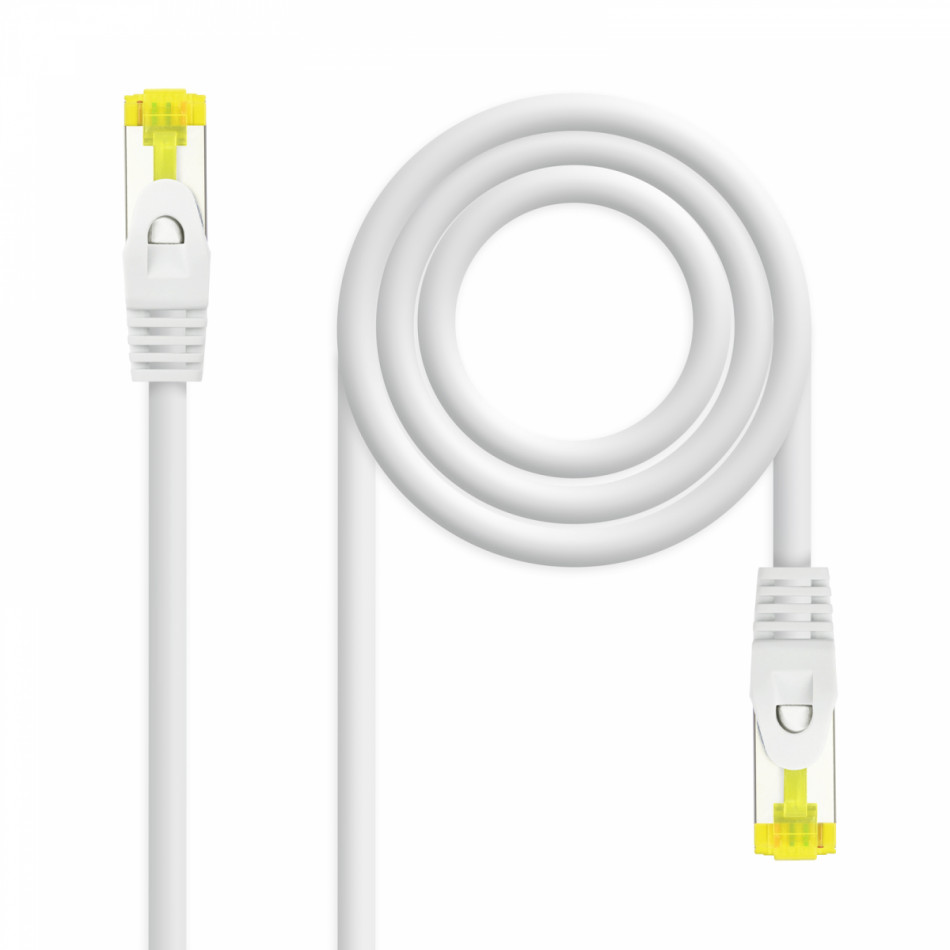 Nanocable - CABLE RED LATIGUI LSZH CAT.6A SFTP AWG26 BLAN 0.5M