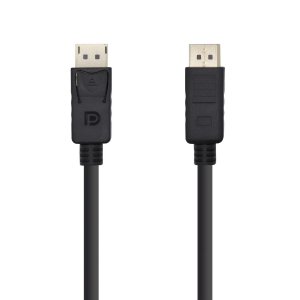 AISENS - CABLE DISPLAYPORT V1.2 4K@60HZ, DP/M-DP/M, NEGRO, 5.0M