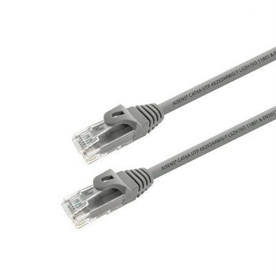 Cable Rj45 Cat6A UTP 10m Gris