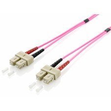 Equip 255522 cable de fibra optica 2 m SC OM4 Violeta