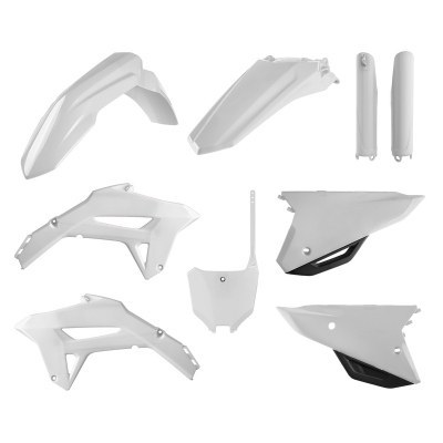 Kit de plásticos Polisport, CRF450R, blanco 91055