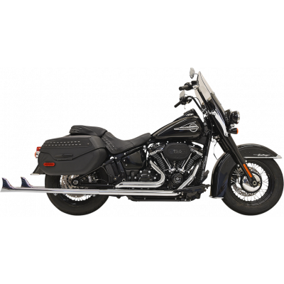 Sistema de escape Fishtail True Dual BASSANI XHAUST 1S76E-39