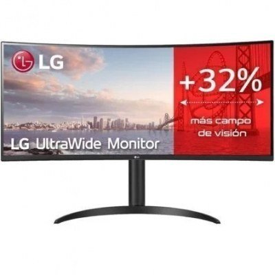 Monitor Ultrapanorámico LG UltraWide 34WP75CP-B 34/ WQHD/ Multimedia/ Negro
