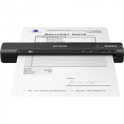 Epson Workforce ES60W Escaner Portatil Inalambrico WiFi - 600dpi - Pantalla LCD - Tecnologia ReadyScan LED