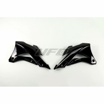 Paneles laterales radiador UFO negro Kawasaki KX85 KA04728#001