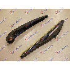 JUEGO DE BRAZO TRASERO CON LIMPIAPARABRISAS 290mm