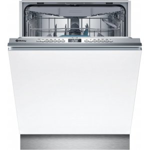 Lavavajillas integrable Balay 3VF6330SA, 6 programas, 3ª bandeja, display, 42dB, clase D, inox