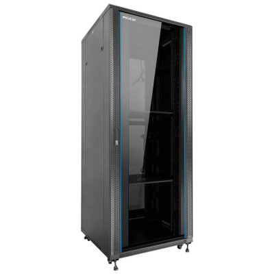 Armario rack de suelo 19 pulgadas phasak pro 37u negro 800x1000 montado pho 8137