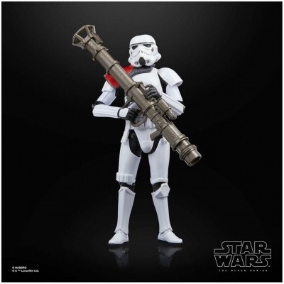 Figura hasbro 15 cm rocket launcher trooper the black series gaming greats