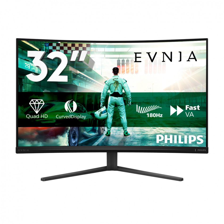 Evnia 32M2C3500L/00 pantalla para PC 80 cm (31.5") 2560 x 1440 Pixeles Quad HD LCD Negro