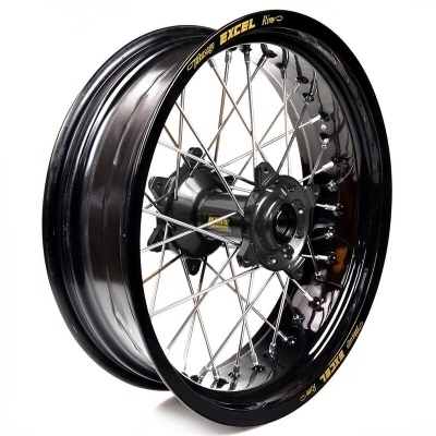 Rueda completa Haan Wheels aro negro 17-5,50 buje negro 1 36010/3/3 1 36010/3/3