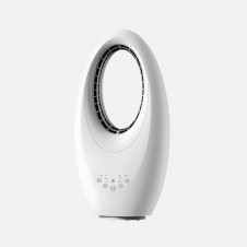 Ventilador Sin Aspas Arevalo Blanco 50w 3velocidades Oscilante Tactil C/remoto Y Temporizador 57,5x29x17cm