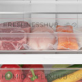 Frigorífico combi Cecotec 356i White E, 200 x 59.5 x 63.5 cm, Total No Frost, clase E, 37 dB, 356 litros, FreshnessFlex, HumidityFlex, blanco - imagen 2