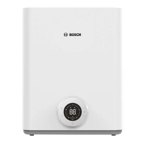 Termo eléctrico plano Bosch Tronic 4501 TR 30, 28 litros, 1.500 W, multiposición, clase A, blanco