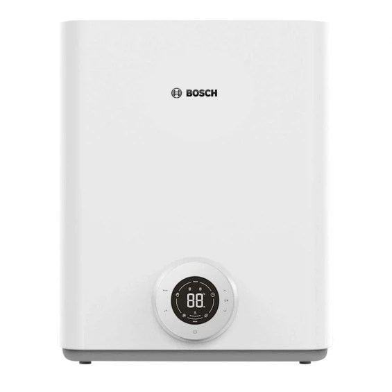 Termo eléctrico plano Bosch Tronic 4501 TR 30, 28 litros, 1.500 W, multiposición, clase A, blanco