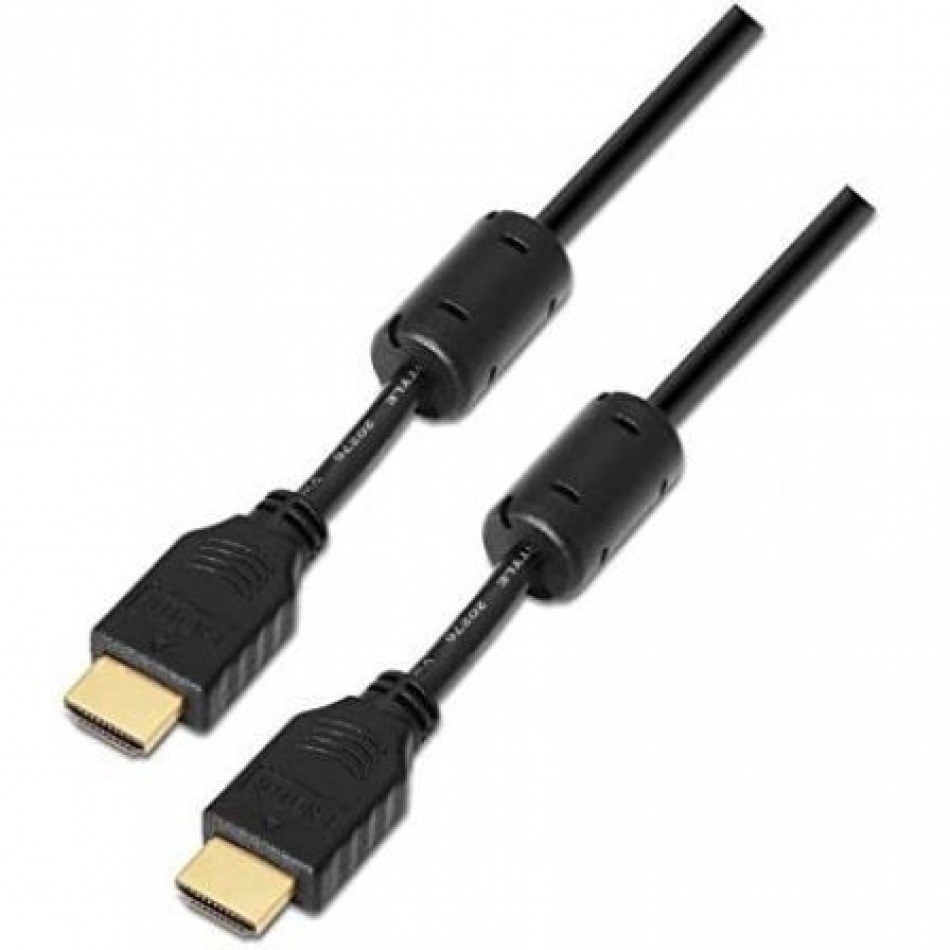 Cable HDMI Nanocable 10.15.1803 HDMI Macho - HDMI Macho/ 3m/ Negro