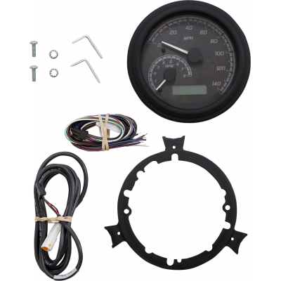 Sistema indicadores analógicos/digitales Fatbob serie MVX DAKOTA DIGITAL MVX-2004-KG-K