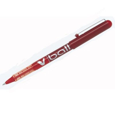 Bolígrafo de Tinta Líquida Pilot V-Ball NVBR/ Rojo