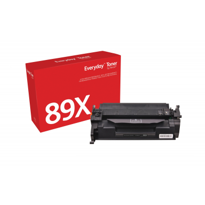 Everyday El tóner Everyday? Mono de Xerox es compatible con HP 89X (CF289X), Capacidad alta
