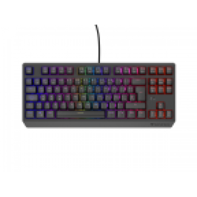 TECLADO GAMING GENESIS THOR230 TKL ES USB RETROILUMINADO MECANICO NEGRO