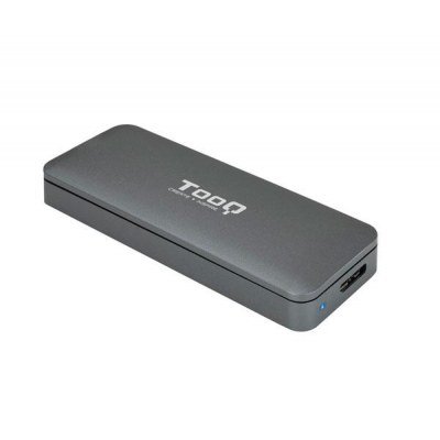Caja Externa para Disco SSD M.2 SATA TooQ TQE-2281G/ USB 3.0/ Sin tornillos