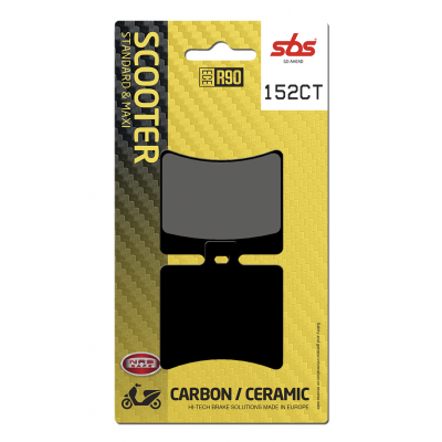 CT Scooter Carbon Tech Organic Brake Pads SBS 152CT