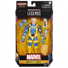 Figura hasbro marvel legends series cable yellow blue
