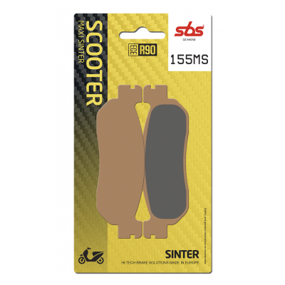 MS Scooter Maxi Sintered Brake Pads SBS 155MS