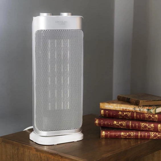 Calefactor cerámico Cecotec Ready Warm 6250 Ceramic Sky Style, 2.000 W, plata - imagen 9