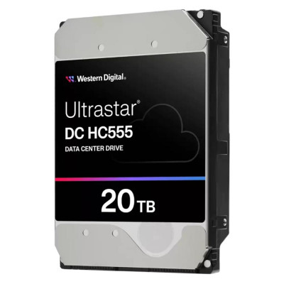 Disco duro interno hdd wd western digital ultrastar dc hc555 20tb 3.5 pulgadas sata 512mb