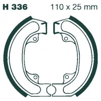 Zapatas de freno estándar EBC H336