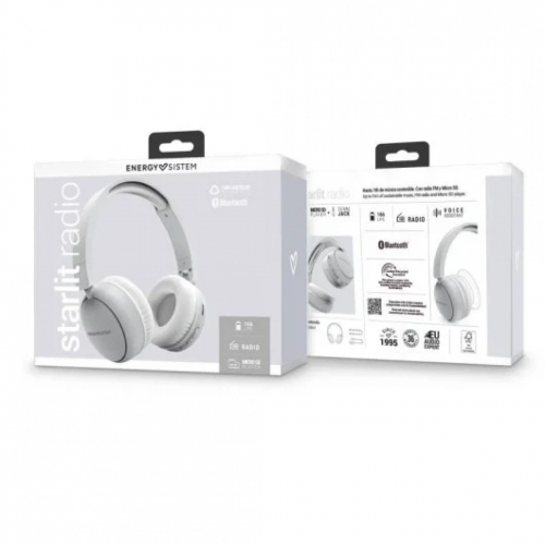 Energy Sistem Starlit Radio - Auriculares Bluetooth con radio FM