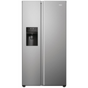 Frigorífico americano Haier HSR5918DIMP, 177 x 91 x 66 cm, No Frost, display, inox