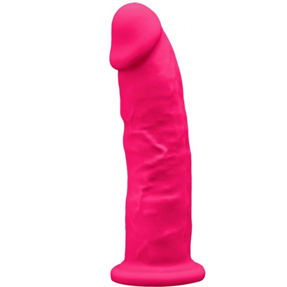 SILEXD - MODELO 2 PENE REALISTICO SILICONA PREMIUM SILEXPAN FUCSIA 19 CM de  SILEXD en Penes realisicos Espaciados