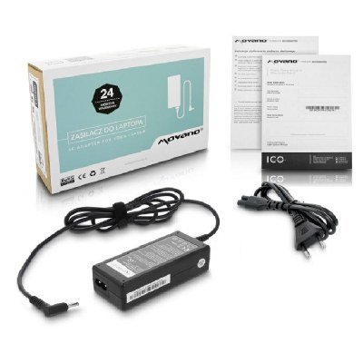 Cargador compatible para portátil HP 65W 19.5V 3.33A 4.5 mm x 3.0 mm pin central Movano