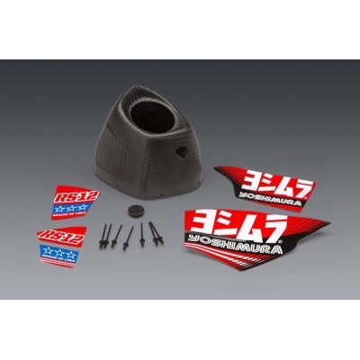 YOSHIMURA USA Carbon End Cap Replacement Kit RS-12 YM1-CFR-K-1