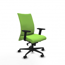 Piqueras y Crespo Albacete confidente sincro bali pistacho brazos 2D base nailon ruedas 65 mm nailon