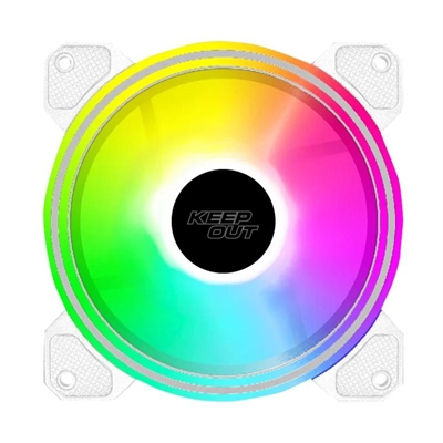 Ventilador Keep Out  XFC-120DRW Blanco 5V ARGB