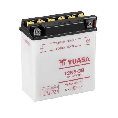 Yuasa battery 12N5-3B Combipack (sin electrolito) 12N5-3B (CP)