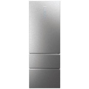 Frigorífico combi Haier HTW7720DNMP NF 200X70 INOX D