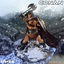 Figura mezco toyz static six conan el cimerio de robert e howard edicion especial