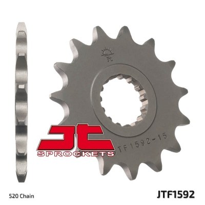 Piñón JT SPROCKETS acero estándar 1592 - Paso 520 JTF1592.14